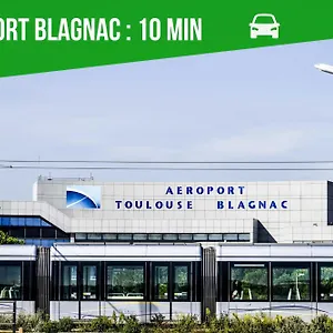 Expat Renting - Le Boheme Zen - Proche Airbus Colomiers